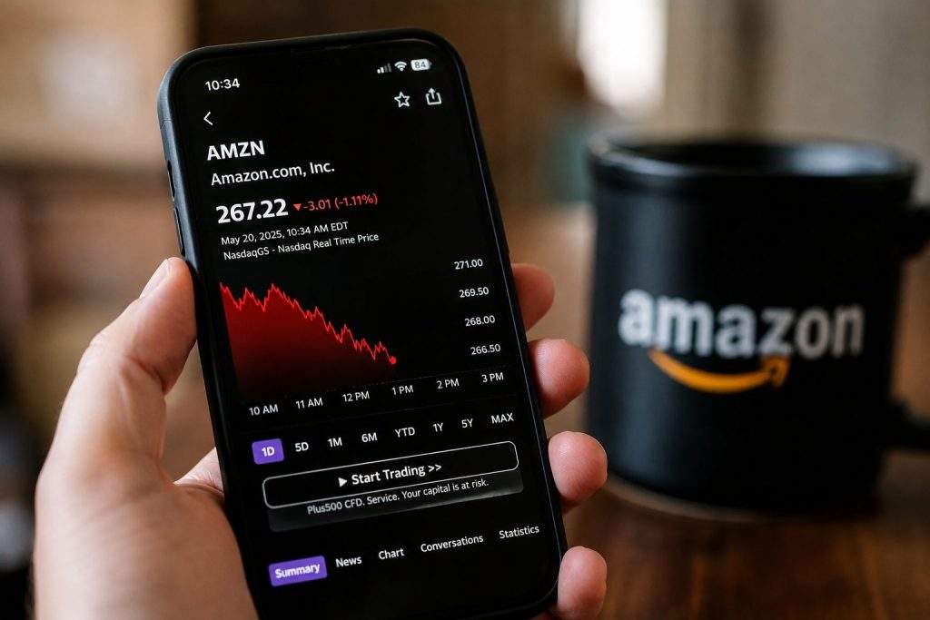Amazon Stock Falls Today: Why AMZN Slipped While Tech Hit Fresh Highs