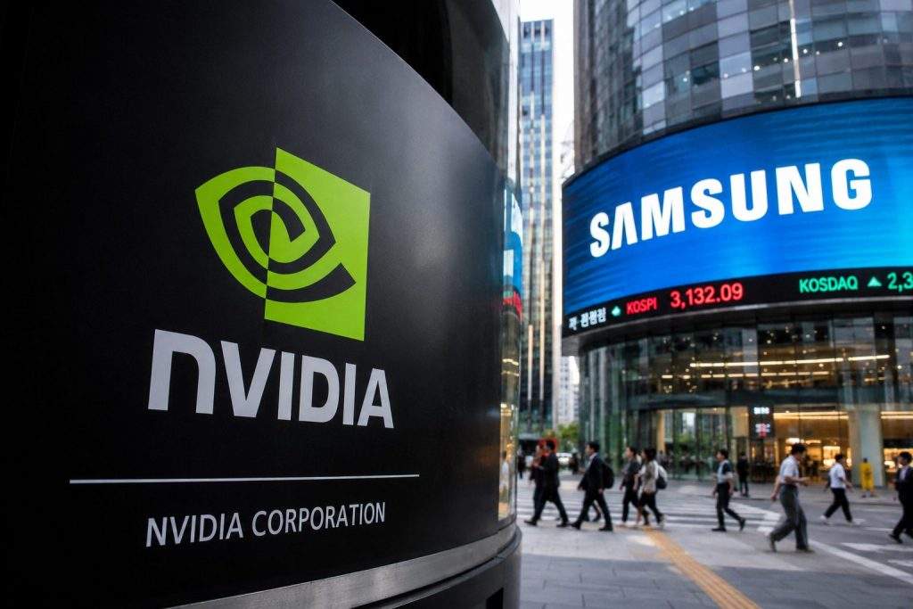 Asia Chips Rally Lifts Nvidia, Samsung Shares