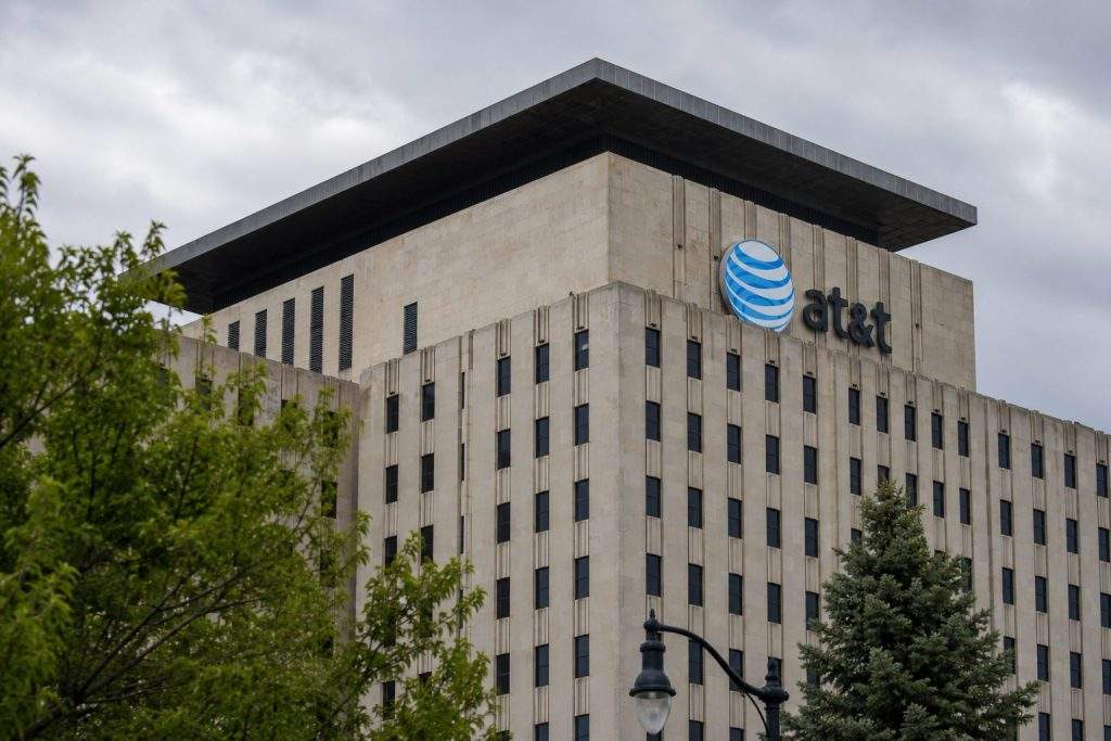 AT&T Slides While Markets Hit New Highs, Eyes on $45 Billion Plan