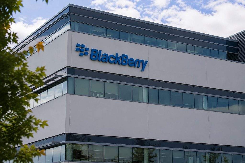 BlackBerry Stock Jumps as U.S. Security Win Fuels Its Software Comeback
