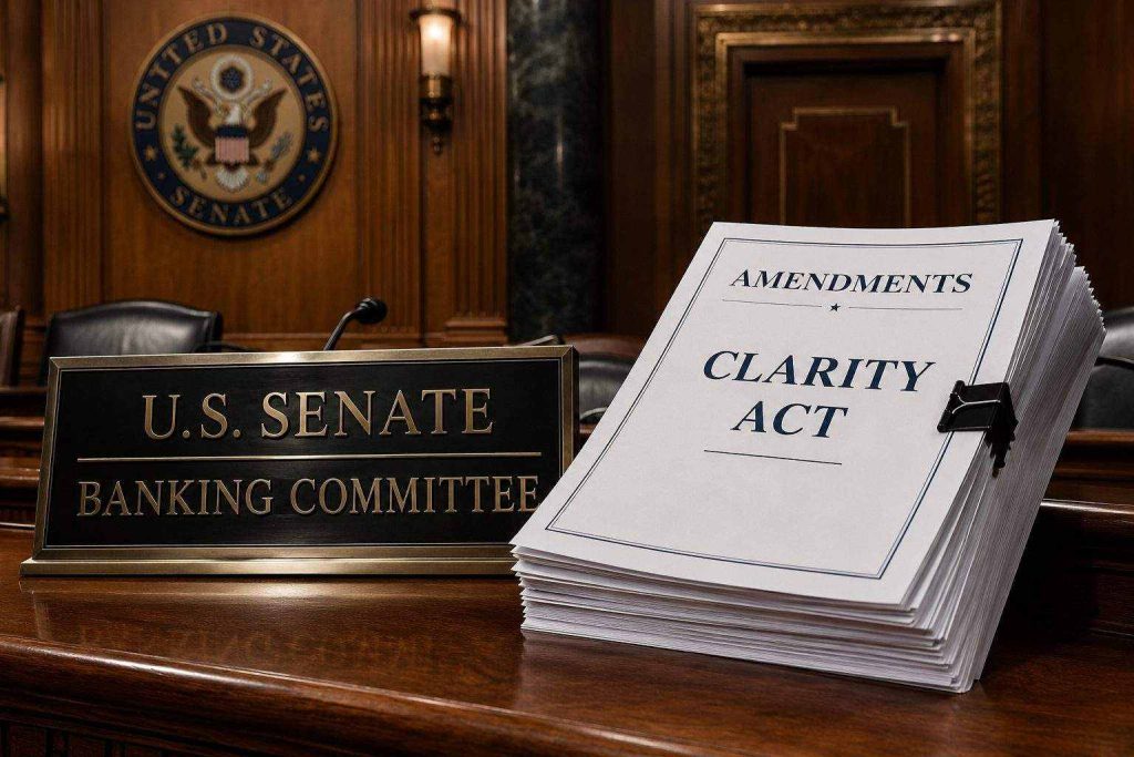 CLARITY Act Vote Faces Trump Ethics Fight as Labor, Banks Push Back