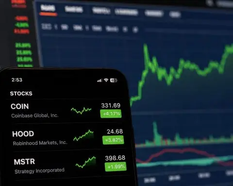 Coinbase, Robinhood and Strategy Stocks Jump: The Crypto Bill Traders Are Chasing Now