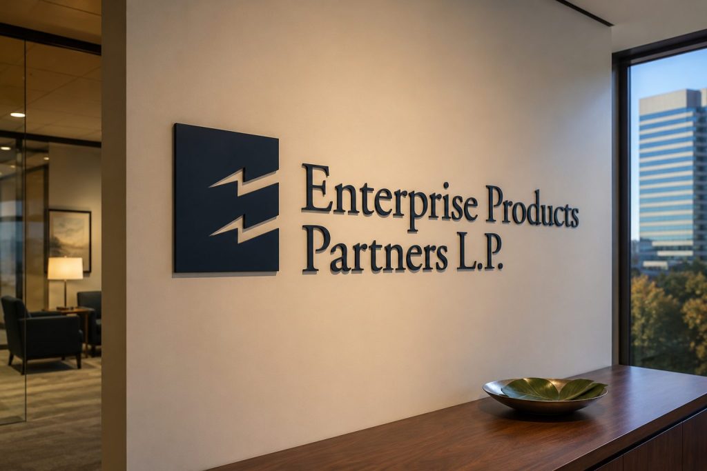 Enterprise Products Edged Higher Against Market Drop; Monday in Focus