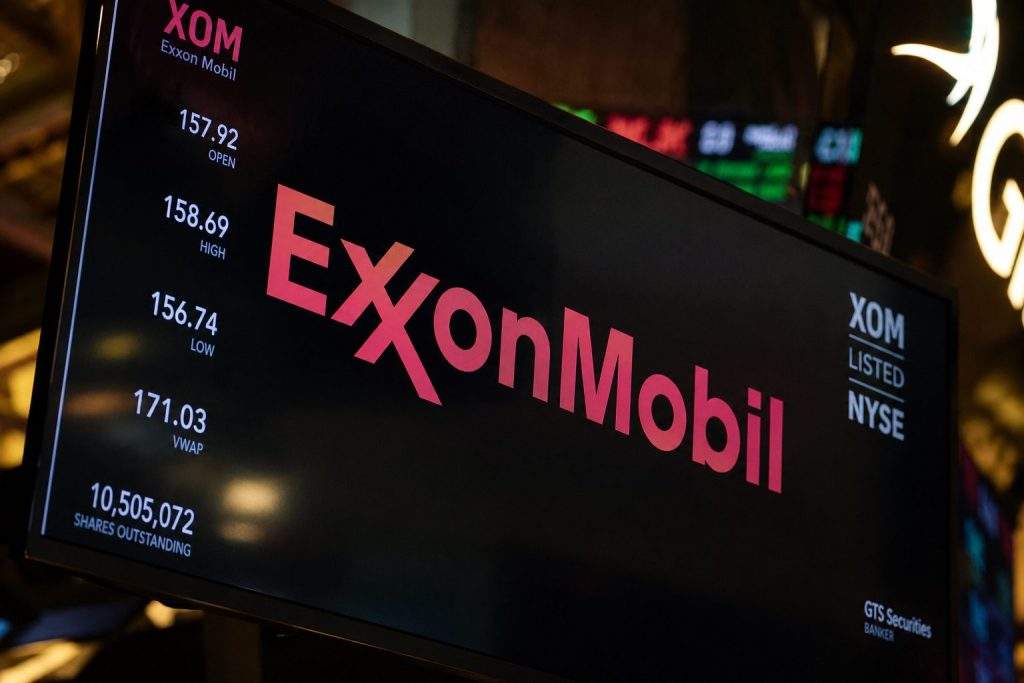 Exxon shares head into Monday after oil jumps, court win in hand