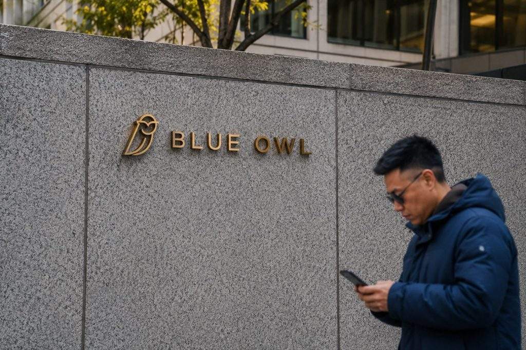 Blue Owl shares climb almost 5% amid steady private-credit demand