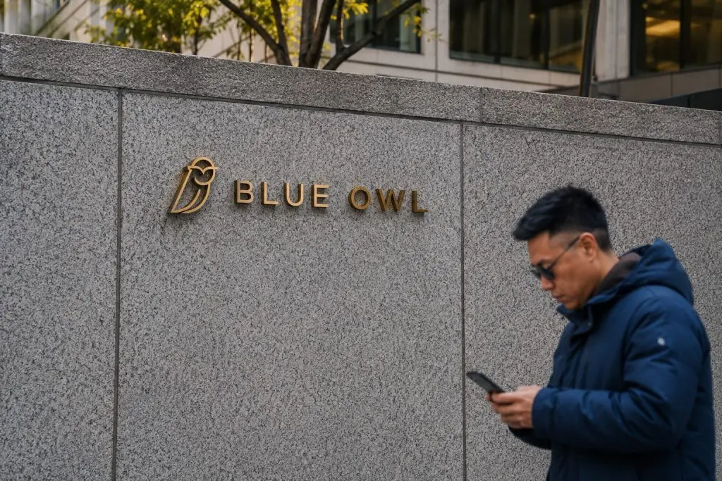 Blue Owl shares climb almost 5% amid steady private-credit demand