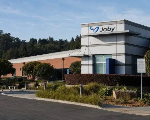 Joby Aviation Up 5% as Air-Taxi Timeline Gets Focus