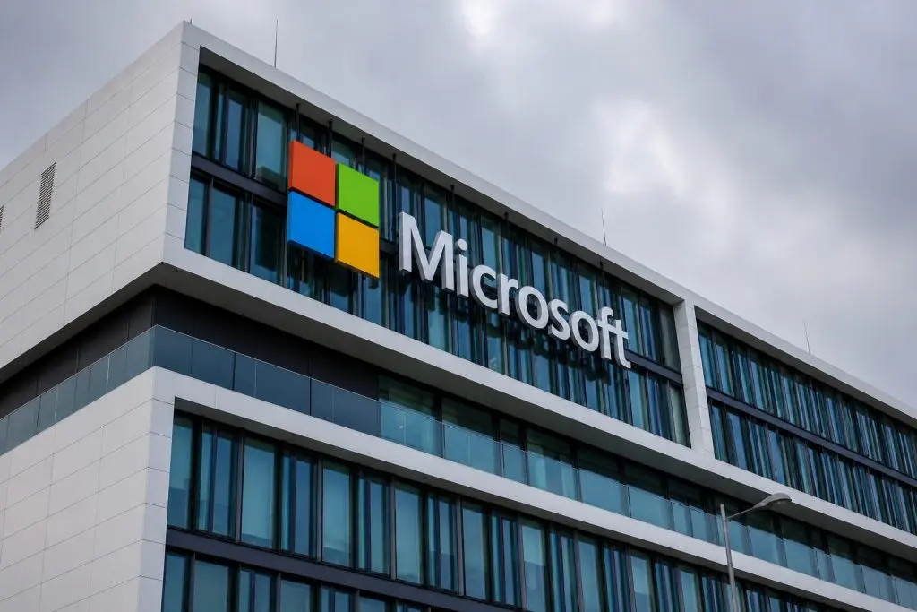 Microsoft Shares Slip Again While AI Bulls Confront Rate Jitters