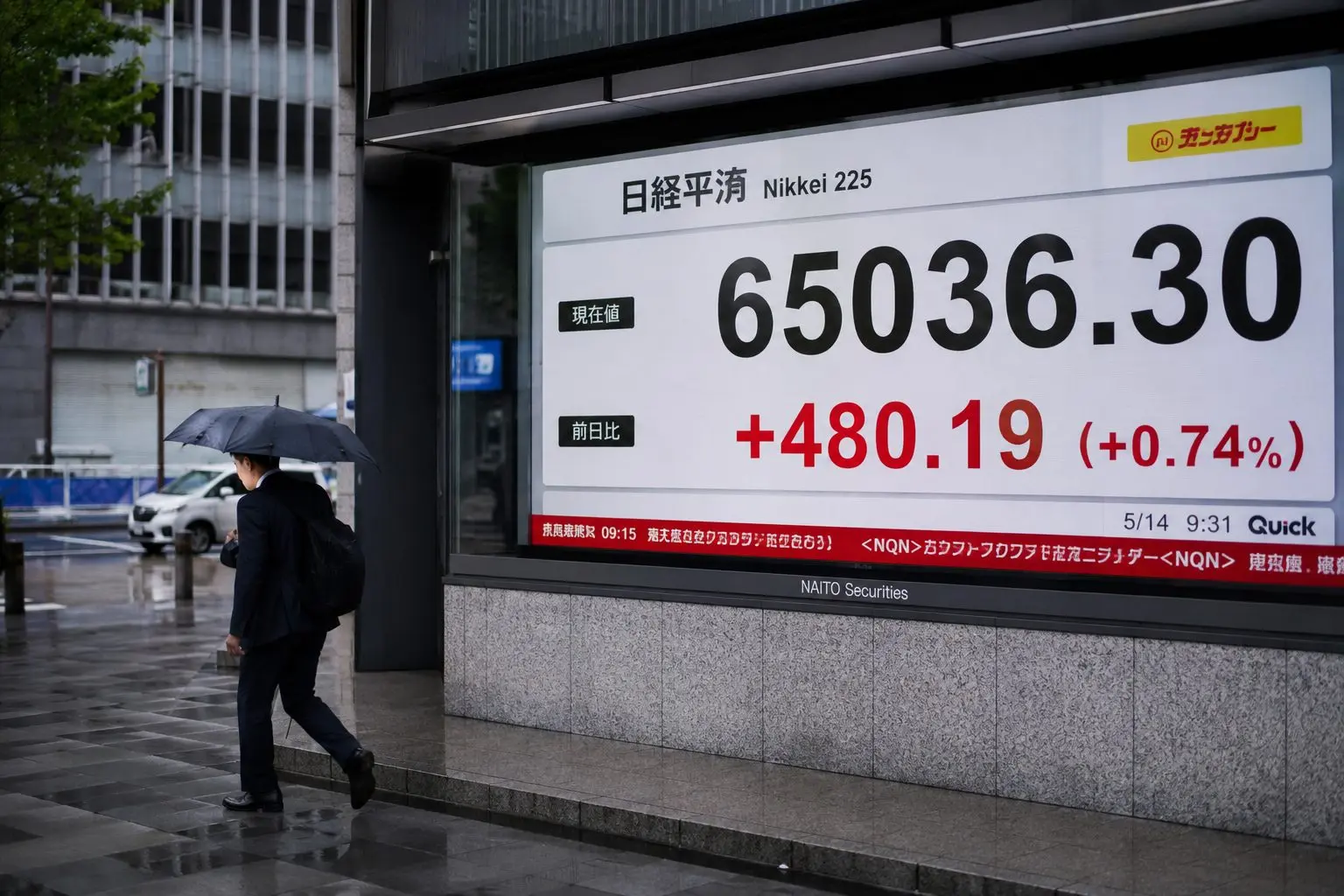 Nikkei Surges Past 65,000 in Asia Stock Rally—Oil Futures in Focus
