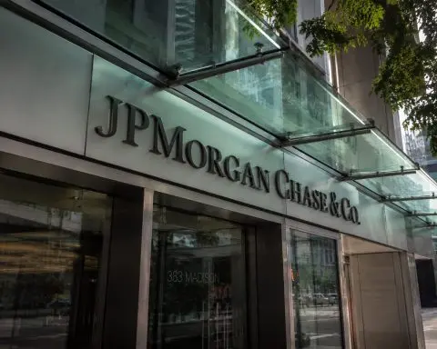 JPMorgan Shares Are Closed Monday, But Tuesday Action Could Follow