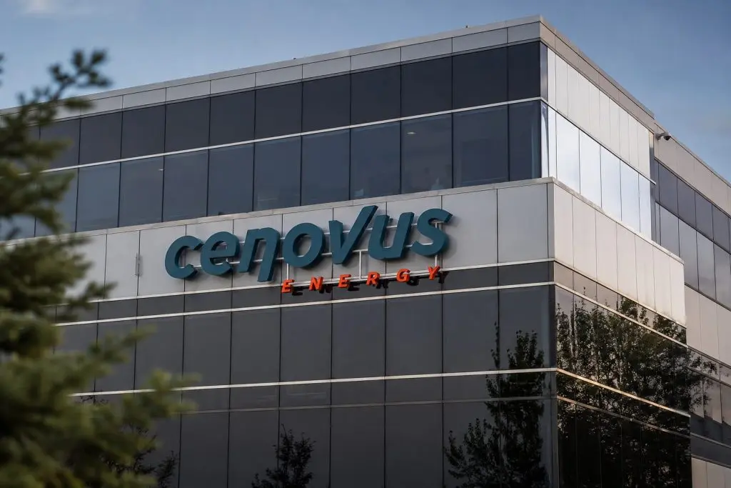 Cenovus Shares Slip with Oil Down Even as TSX Climbs to High