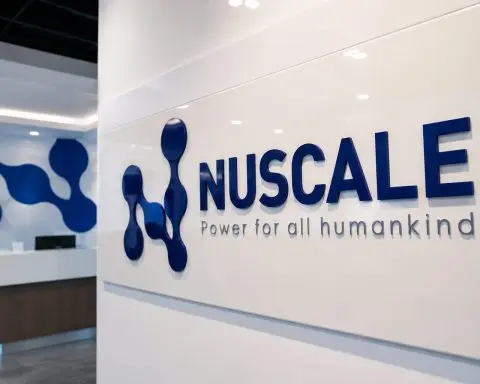 NuScale Stock Jumps as Washington’s Reactor Push Puts SMR Bets Back in Play