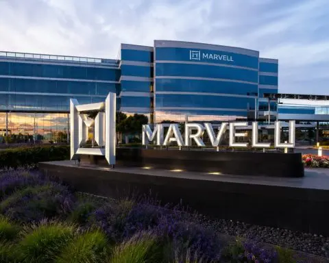 Marvell shares active as earnings approach, AI chip focus in view