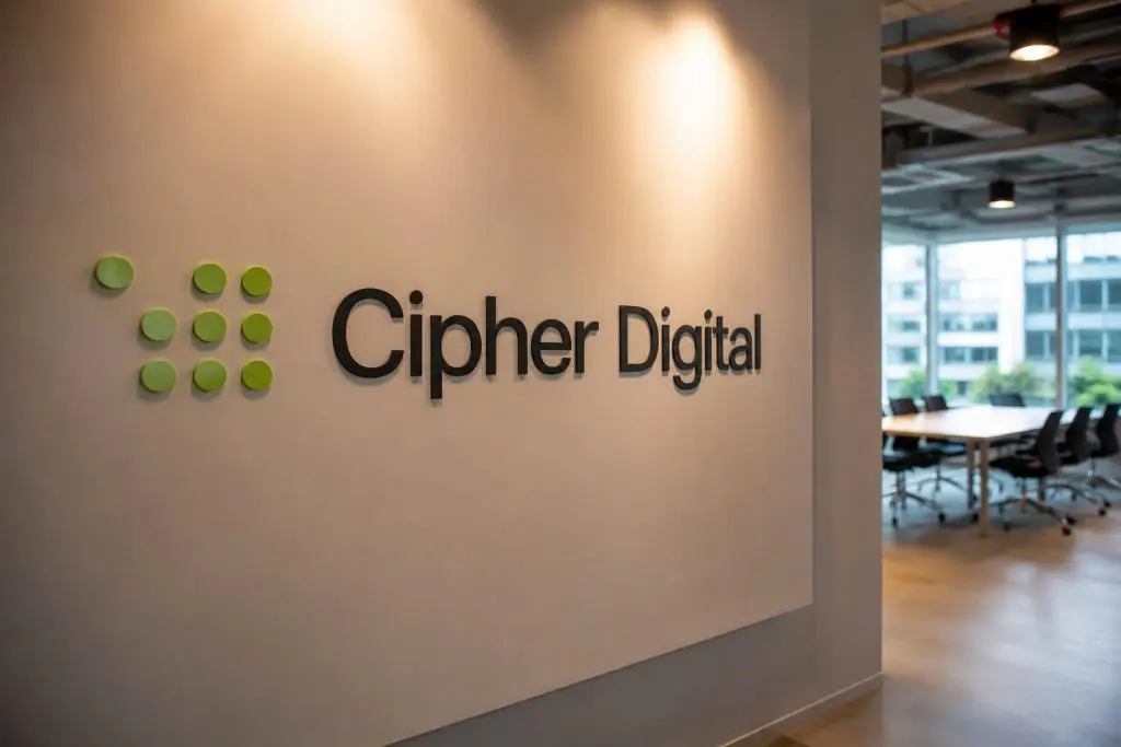 Cipher Digital Shares Jump Close to All-Time High as Wall Street Watches AI Data-Center Push