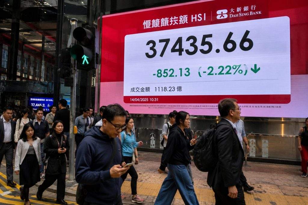 Asian equities fall after oil jumps, cooling AI trade