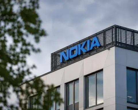 Nokia Shares Slip as Investors Eye AI Sector
