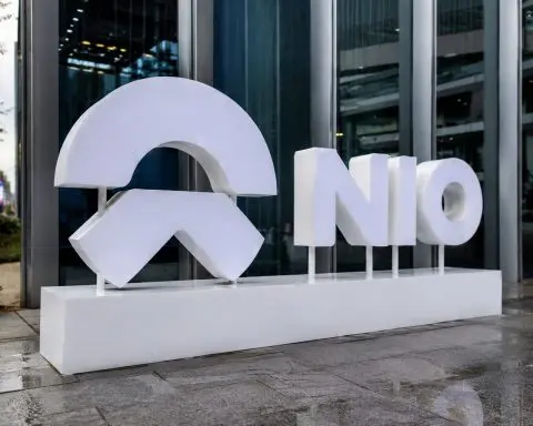 NIO Shares Climb as ES9 Launch Draws Focus to China EVs Again