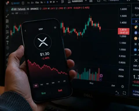 XRP dips below $1.30 as traders watch support levels