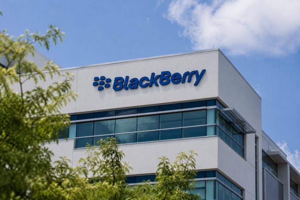 BlackBerry rises as QNX AI push draws new attention