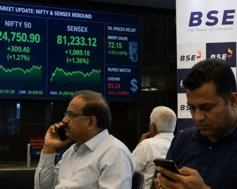 India Stock Market Today: Nifty, Sensex Rebound as Oil Relief Meets Rupee Risk