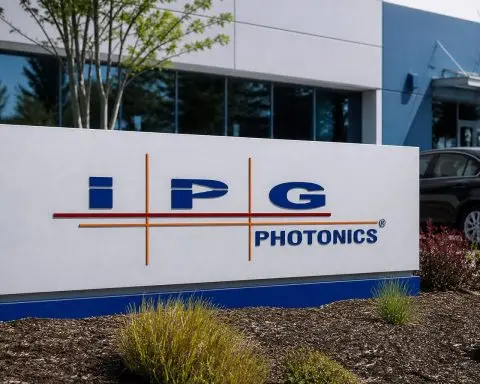 IPG Photonics Stock Plunges as Tariff Warning Overshadows Q1 Revenue Beat