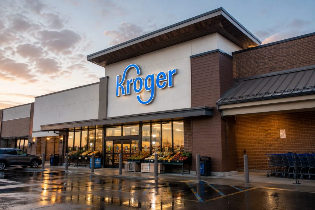 Kroger Shares Trade as Investors Watch Price Cuts
