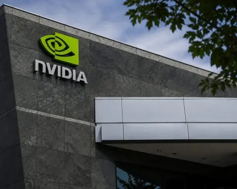 Nvidia Shares Fall Even as AI Stocks Break Records, Traders Eye Taiwan