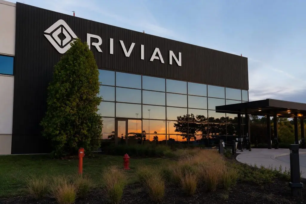 Rivian shares rise as company announces R2 SUV launch date