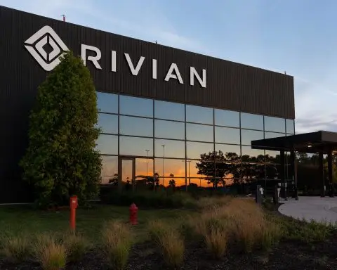Rivian shares rise as company announces R2 SUV launch date