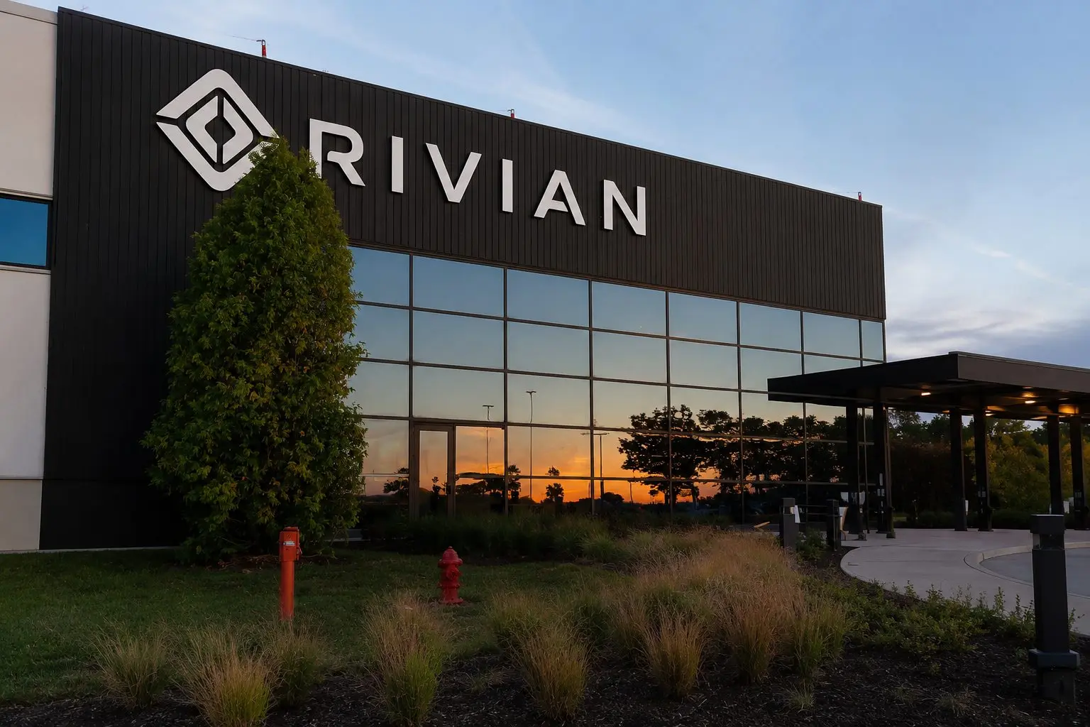 Rivian shares rise as company announces R2 SUV launch date