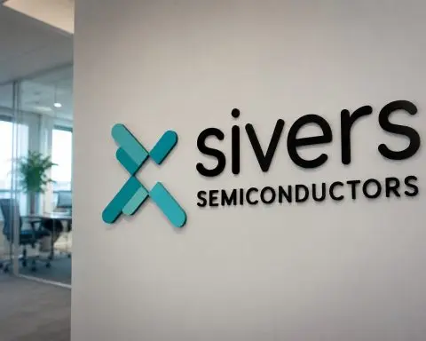 Sivers Semiconductors AB Stock Jumps as MSCI Add Meets Nasdaq Listing Push