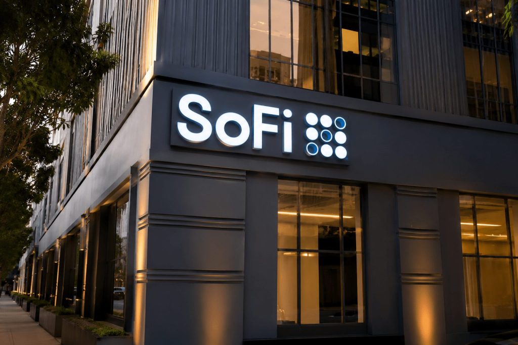 SoFi shares hold after record results, traders eye risk wall