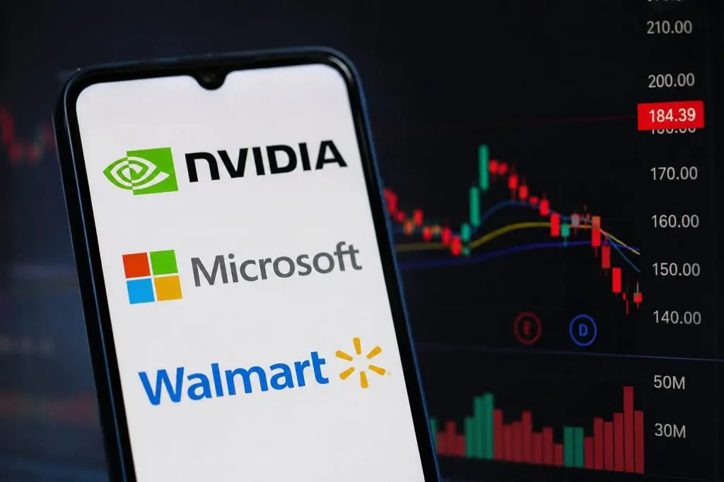 Nvidia, Microsoft, Walmart shares face a key test this week