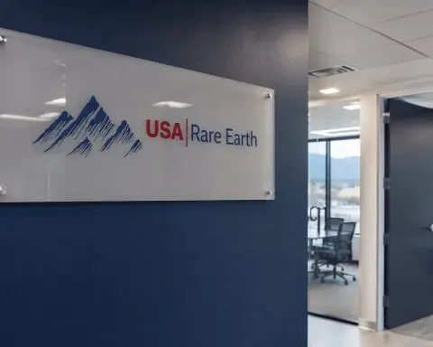 USA Rare Earth Drops After Rare-Earth Stocks Stall