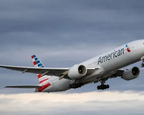 American Airlines stock above analyst target as lower fuel prices fuel AAL gains