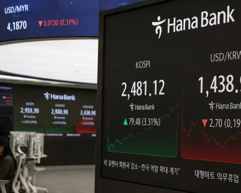 Foreign investors pull $8.6 billion from Korean, Taiwanese stocks