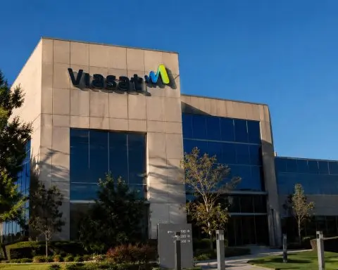 Viasat (NASDAQ:VSAT) jumps as satellite stocks see spread widen