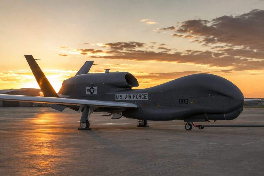 US shifts Global Hawk drone to Japan, stiffening Pacific watch