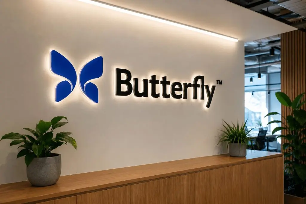 Butterfly Network Shares Rise With Midjourney Scanner and Ultrasound-Chip Deal in Spotlight