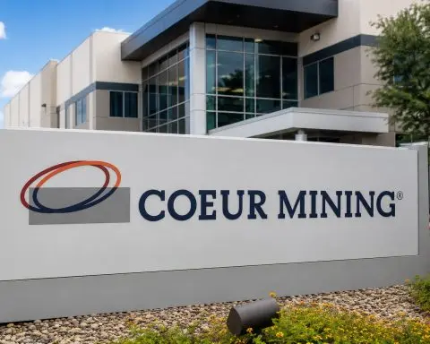 Coeur Mining Climbs as S&P MidCap 400 Inclusion Approaches, Silver Stocks Gain