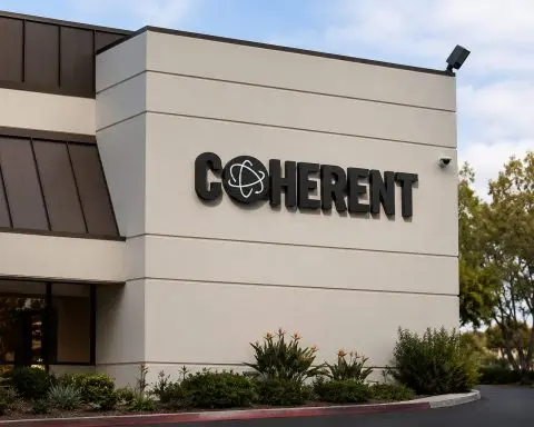 Coherent (NYSE:COHR) up 9% as AI optics squeeze takes focus, not grant size