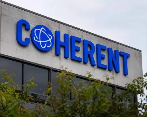 Coherent shares edge up to close out short week, AI optics gains against China indium worries