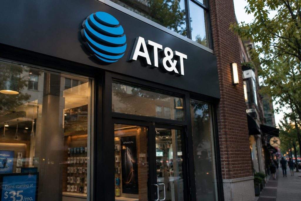 AT&T shares slip as CFO transition renews discussion on fiber build costs
