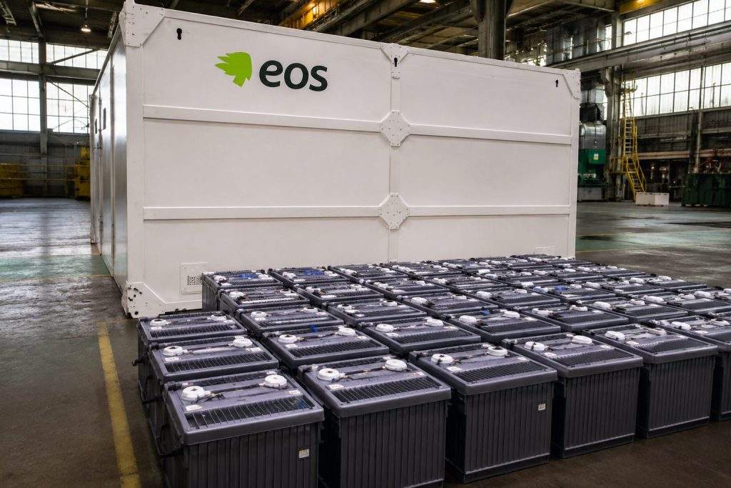 Eos Energy shares rise following Germany storage deal and factory ramp