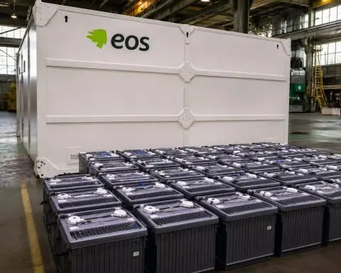 Eos Energy shares rise following Germany storage deal and factory ramp