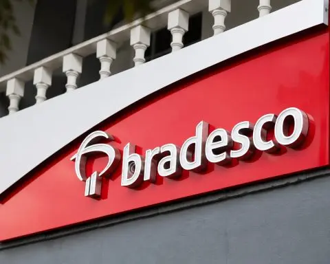 Banco Bradesco gains ahead of Brazil rate call, Ibovespa up