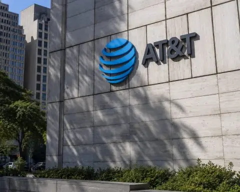 AT&T drops after CFO shift renews debt, fiber cost worries