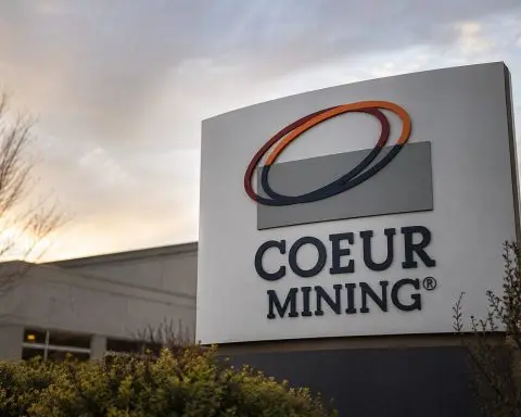Coeur Mining slips ahead of S&P MidCap 400 inclusion, tracks weaker silver names