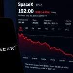 SpaceX slides after Fed selloff hits post-IPO gains