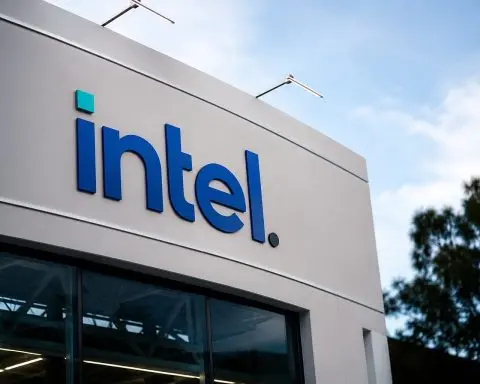 Intel shares move higher as Trump says Apple picking Intel for U.S. chips
